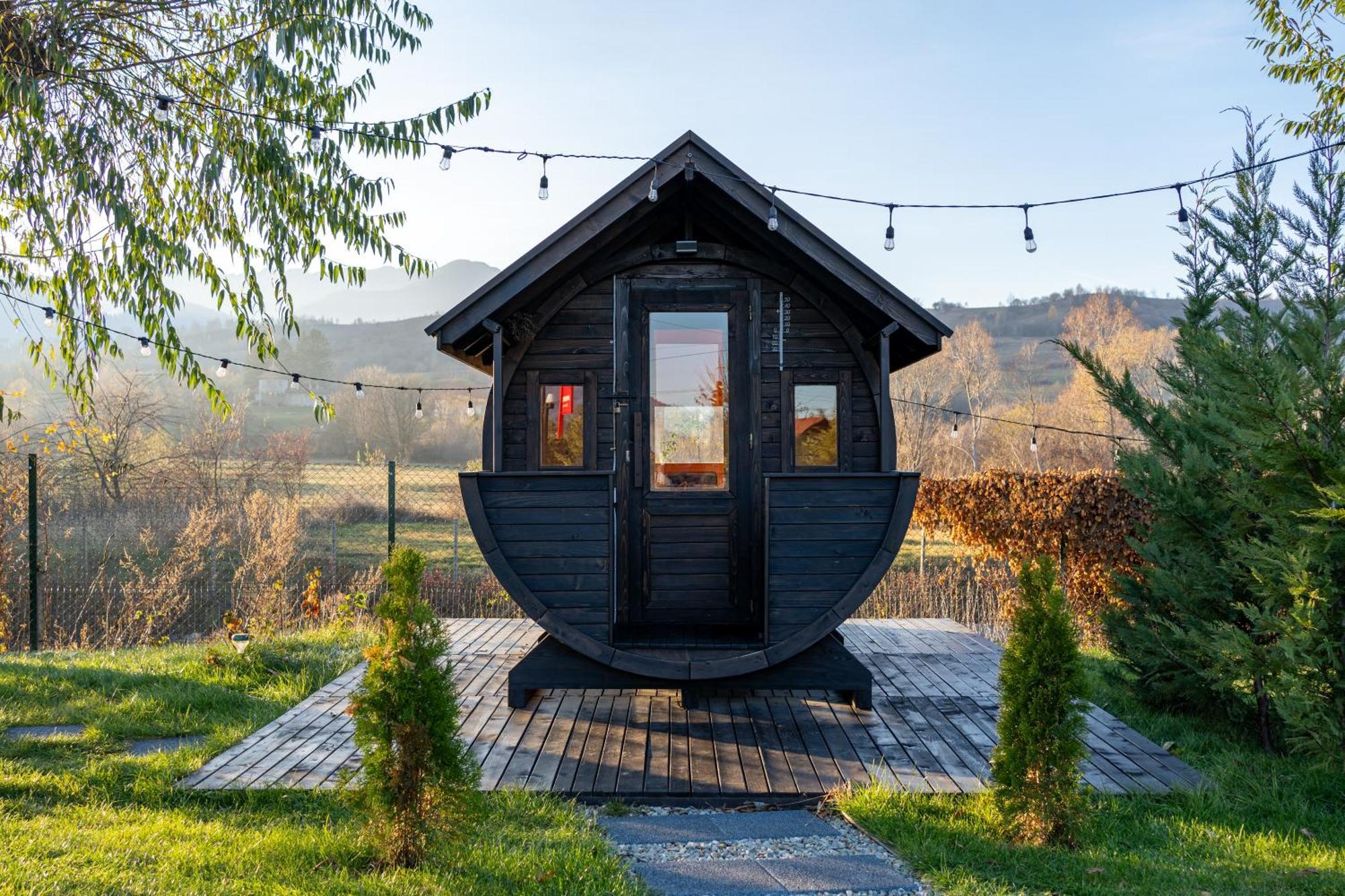 Glamp In Style Pods Resort Bran  Exteriér fotografie