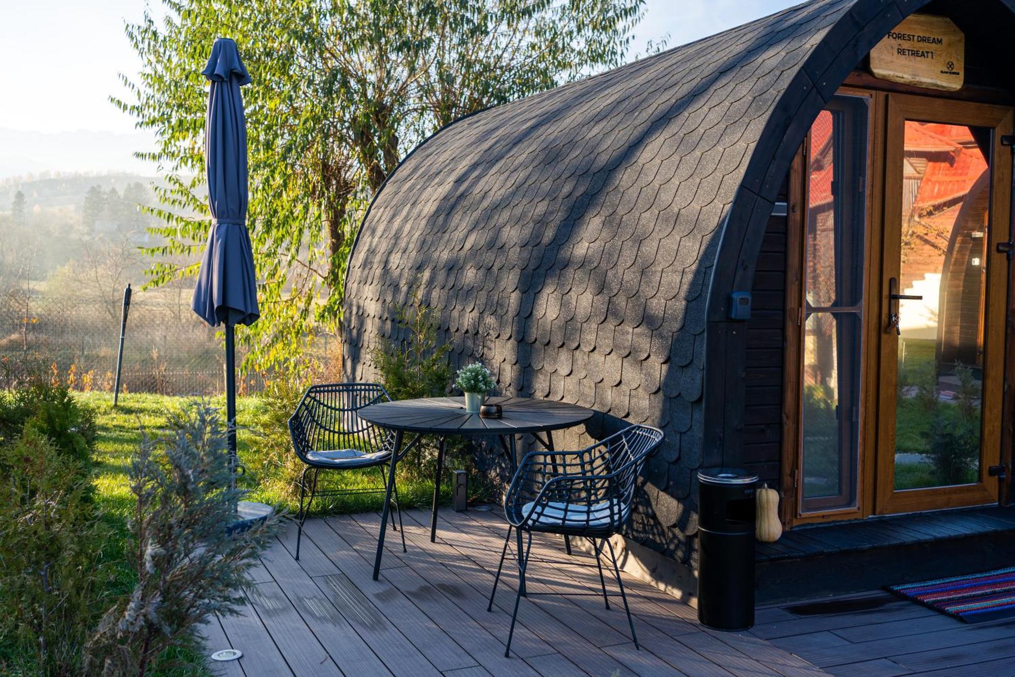 Glamp In Style Pods Resort Bran  Exteriér fotografie