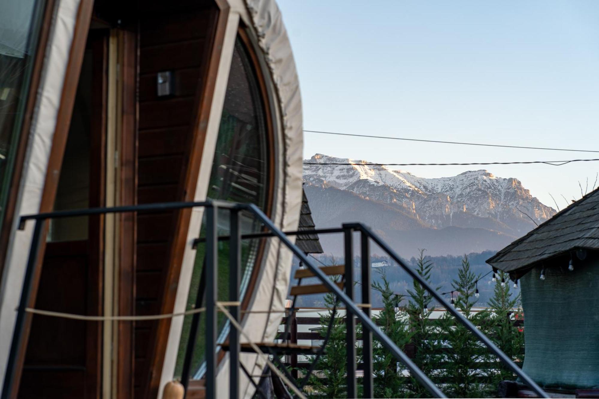 Glamp In Style Pods Resort Bran  Exteriér fotografie