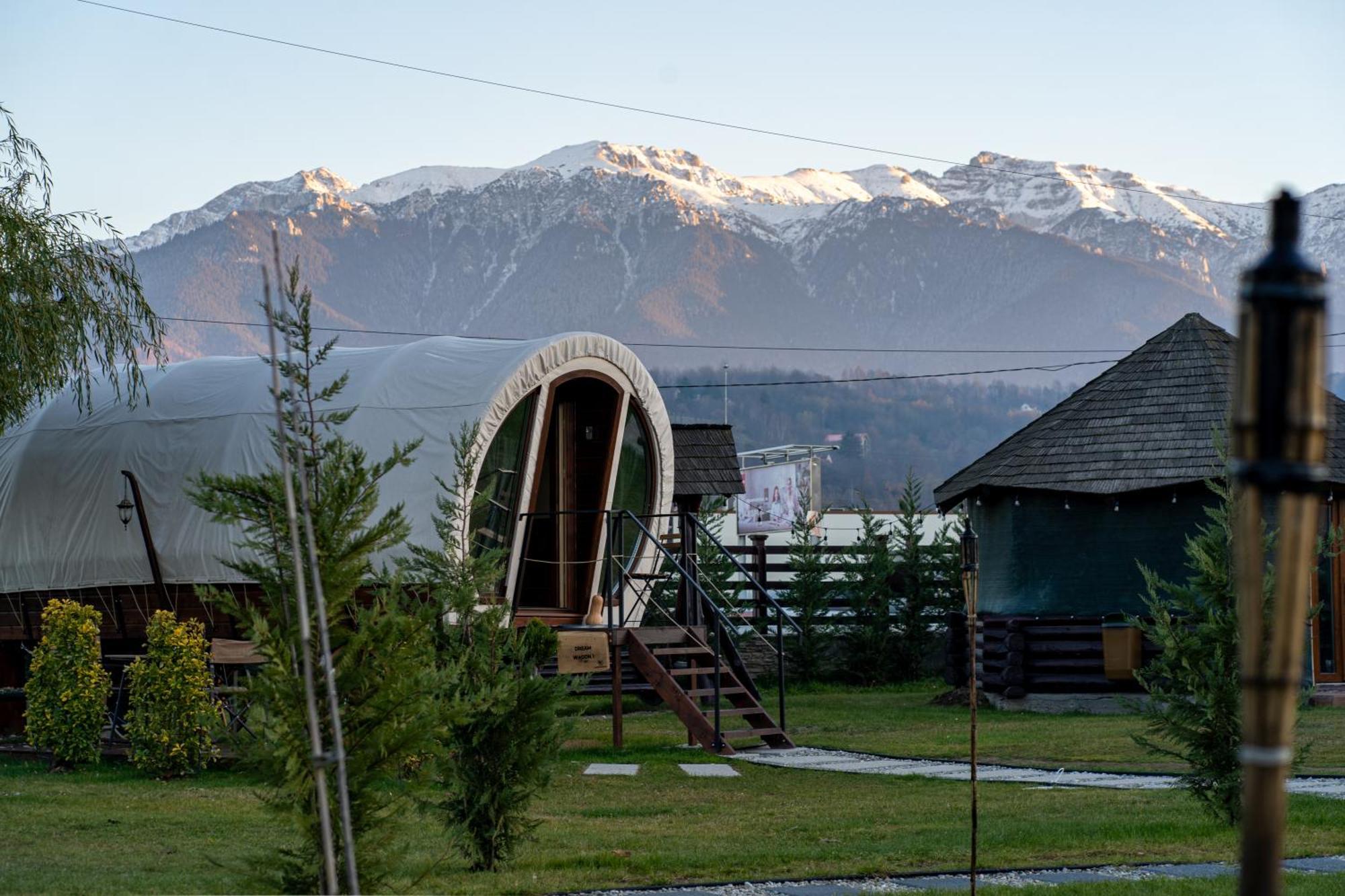 Glamp In Style Pods Resort Bran  Exteriér fotografie
